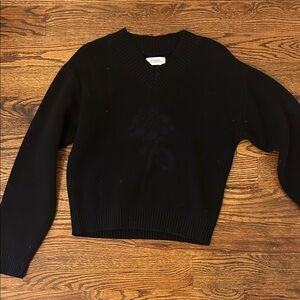 Banana Republic Classic Black V-Neck Sweater